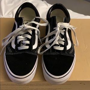 Black old school vans